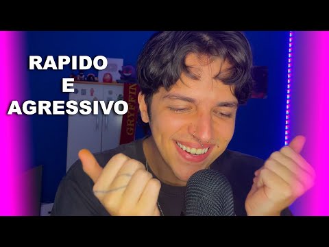 ASMR RÁPIDO E AGRESSIVOS PRA DORMIR AGORA! *intenso*