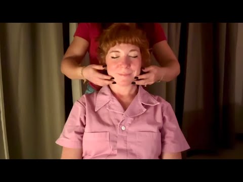 ASMR | Super Relaxing Light Touch Massage on @FriendswithASMR
