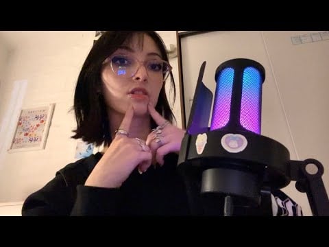ASMR | Te maquillo + triggers y mouth sounds (para dormir SI O SI dea)