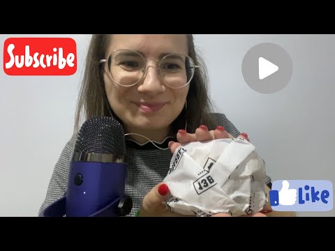 ASMR - Comendo Hambúrguer!!! MukBang #mastigação #mukbang #asmr