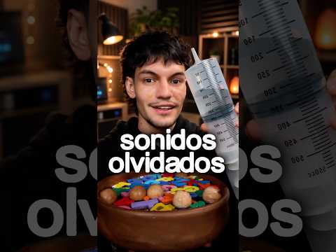 ESTOS SON 3 SONIDOS QUE YA NADIE RECUERDA #asmr #asmrsounds #relax #satisfying