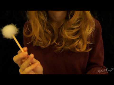 ASMR | 🎄Christmas Personal Attention and Hand Movements | whispered face touching (with sounds)