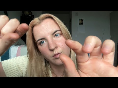 positive affirmations and energy pulling ASMR