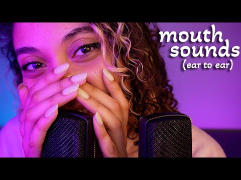 *INTENSE EAR TO EAR*  Wet Mouth Sounds 💤 ~ ASMR