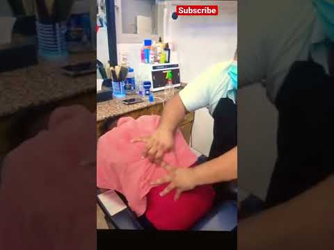 THE STRONGEST HEAD MASSAGE OF MY LIFE 😱🇦🇪 #tranding #viral #short #dubai #srilanka
