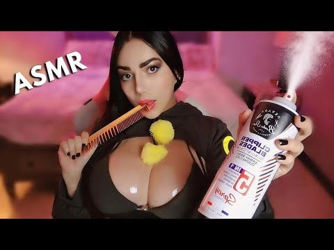 Asmr BARBERÍA para HOMBREs💈🖤 Roleplay en español