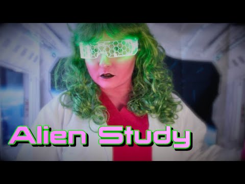 Alien Study [ASMR] Light Triggers, Personal Attention 👽Role Play Month