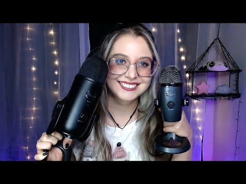 ASMR| Blue Yeti Blackout x Blue Yeti Nano - Qual te arrepia mais?