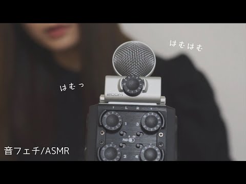 【リップノイズ注意】マイクの近くではむはむを繰り返し囁く動画 part2＊Japanese Onomatpoeia【音フェチ/ASMR】