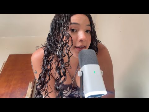ARRUME-SE COMIGO PARA GRAVAR ASMR💋🎥 | SUSURROS, TAPPING, FINALIZAÇÃO E MAQUIAGEM  ✨💄 