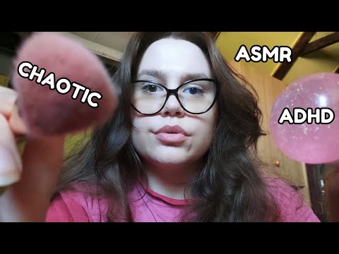 ASMR 10 Minute CHAOTIC ASMR for ADHD ✨