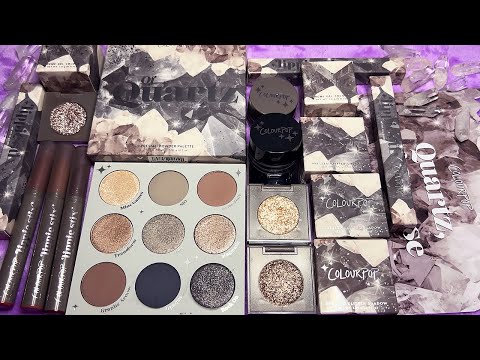 ASMR Makeup Haul (Colourpop Of Quartz Collection)