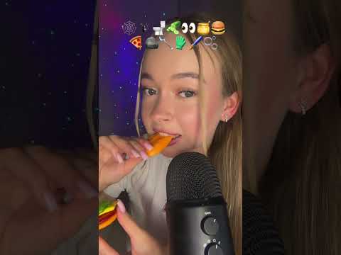Emoji challenge #asmrsounds #asmr #asmrrelaxation #asmrsleep #asmrfood