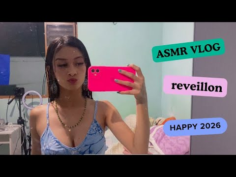 ASMR VLOG | Como foi meu Reveillon; Feliz 2026 🎆💛
