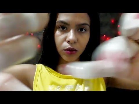 ASMR TIRANDO MERCHAS DO SEU ROSTO - ASMR CABELO