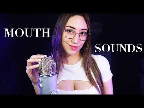 ASMR 🫦Mouth Sounds para ti 👄Kisses Spit Painting 🌙 para Dormir