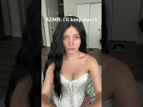 i'll keep watch 🤍#asmr #girlfriendasmr #sleepasmr #comfortaudio #whisper