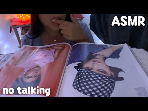 asmr page turning | 2 to 3 finger licks lofi (no talking)
