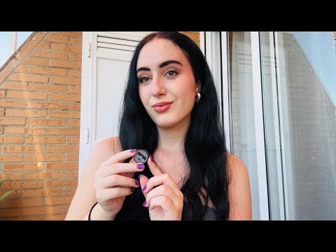 asmr outside with mini mic #asmr 