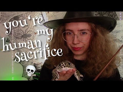 ASMR Spooky Witch Prepares you for her Spell 🧙‍♀️🕷️ Personal Attention (Soft Spoken Role-Play)