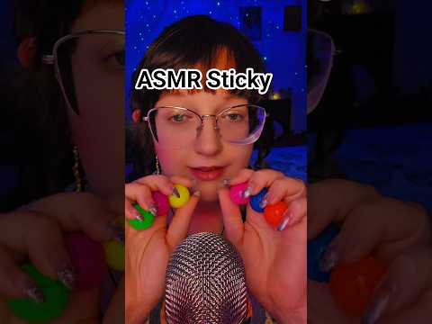 Asmr sticky sounds color edition #asmrsounds #asmrstickysounds #asmrvideo