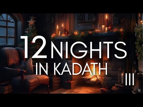 NIGHT III- Twelve Nights in Kadath | Ngranek and the Climb🔥 Fireside ASMR Reading