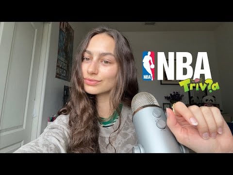 asmr NBA trivia! 🏀