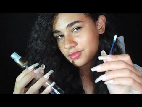 ASMR CLÍNICA CLANDESTINA LIMPEZA DE OUVIDO!#asmr #viral #asmrvideo #trigger #tapping #limpeza #sono