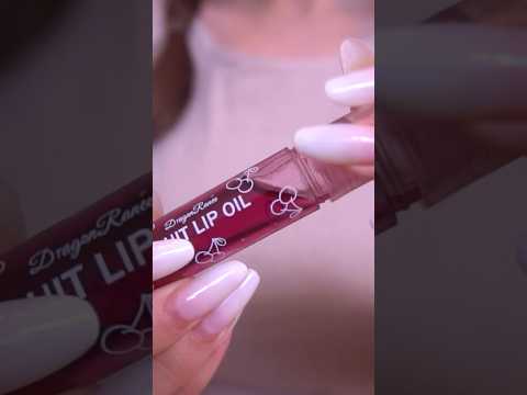 Cherry pop 🍒 #asmr #skincare #makeup