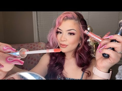 ASMR doing my makeup routine on you 💗