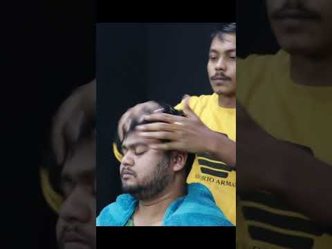 Satisfying Comb Scratching ASMR Massage With Neck Cracking #shorts