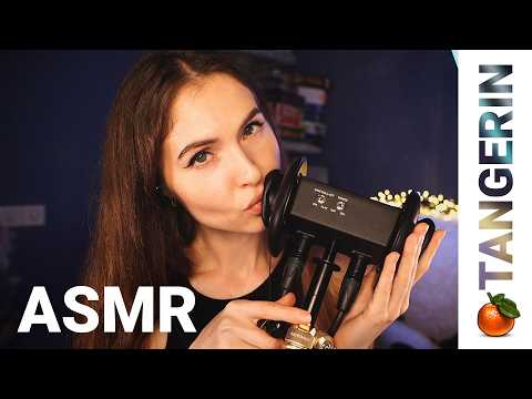 ASMR Kisses / Deep Tongue Fluttering & Soft Scratching | Tangerin