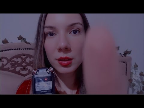 ASMR IRRESISTÍVEL No TASCAM 🤤 SUSSURROS, MOUTH SOUNDS, SOPRINHOS, TAPPING | ARREPIE DO INÍCIO AO FIM