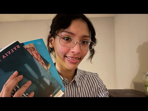 Library ASMR 📕 [ page flipping, typing, soft spoken]