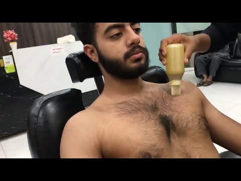 CHEST MASSAGE ASMR COMPILATION VIDEOS 💈| DEEP AND STRONG HAIRY AND SHAVED CHEST MASSAGE |
