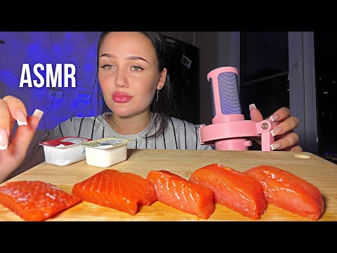 АСМР итинг сёмга 🍣 / asmr 🫶🏽