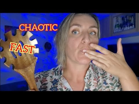 🔥 ASMR FAST & AGGRESSIVE EATING YOUR NEGATIVE ENERGY! (Crunchy, Wet, No Talking, Binaural Triggers)