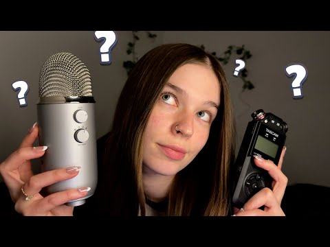 ASMR ۶۟ৎ tascam VS blue yeti | какой микро лучший для звуков рта?