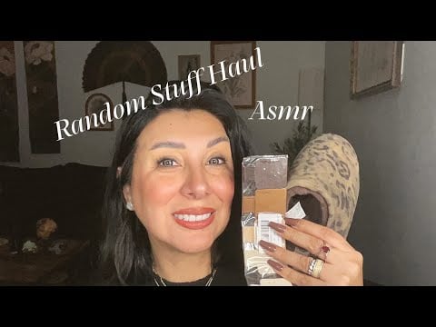 Shoes, Stationery Supplies, Fire Safety etc ASMR Haul