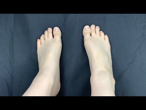 ASMR Isolated Feet Movements + Rambles | Custom Video