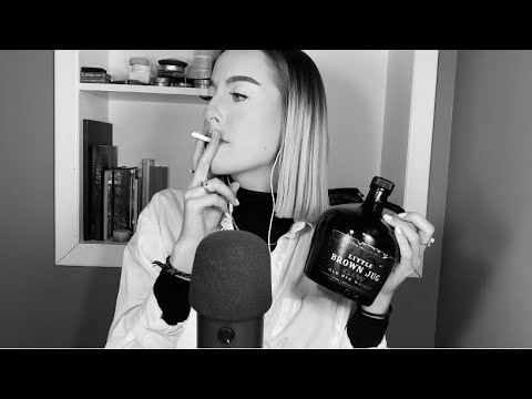 black and white ASMR