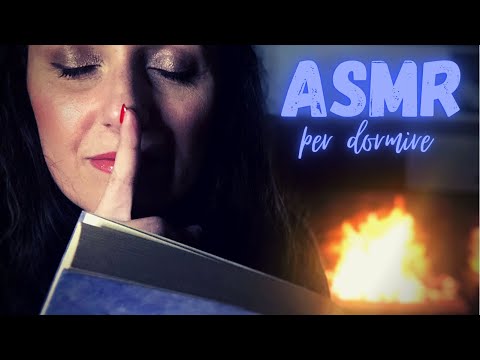 Leggo per farti dormire | ASMR ita | da whispering a semi-inaudible