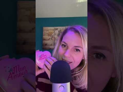 ASMR FR / 3 objets roses pour te détendre #asmrfr #asmrfrançais #shortsasmr
