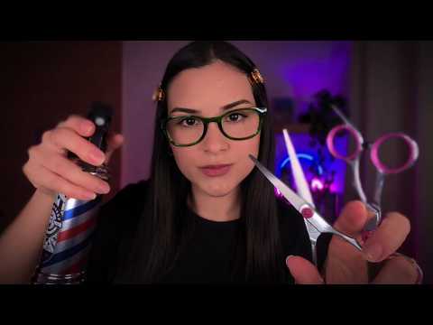 ASMR Barbearia Premium | Cabelo, Barba & Bigode ✂️🧔