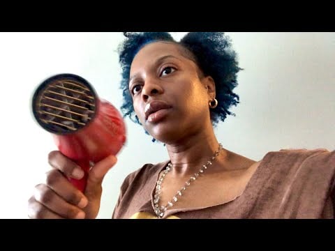 ASMR Frontal Wig Install Salon Roleplay