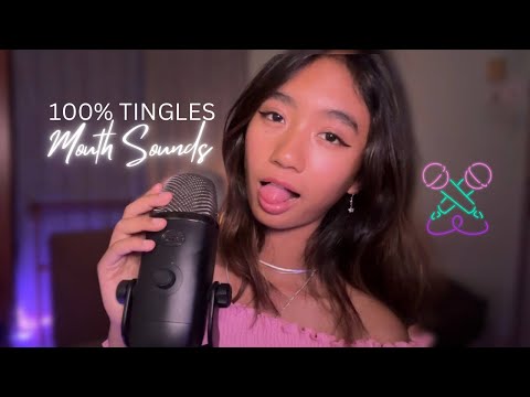 ASMR ~ EXTREMELY Wet MOUTH SOUNDS 100% Sensitivity 💯👄💕