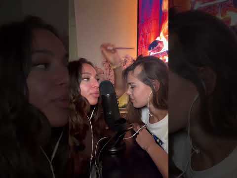 Tracing on my besties baldspot 💆‍♀️✨ #asmr #tracing #tingles #triggers #relaxing