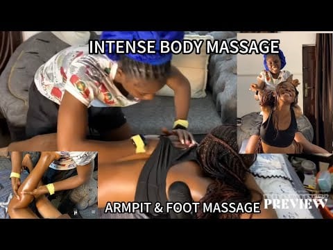 GRACE SPA ASMR ARMPIT TICKLING AND MASSAGE, HAND MASSAGE, BACK CRACKING FOR DEEP SLEEP