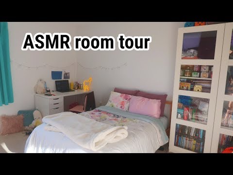 ASMR whispered room tour