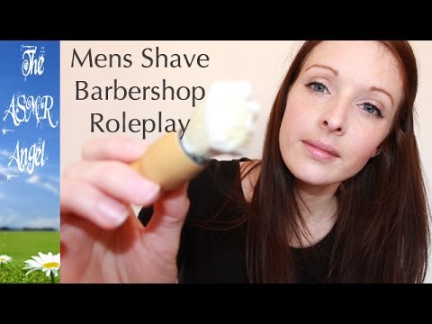 ASMR Role Play - Men's Shave Barber Shop